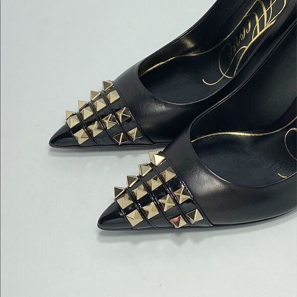 Valentino Garavani Rockstud Alcove Leather Pumps size 36 - Picture 8 of 14
